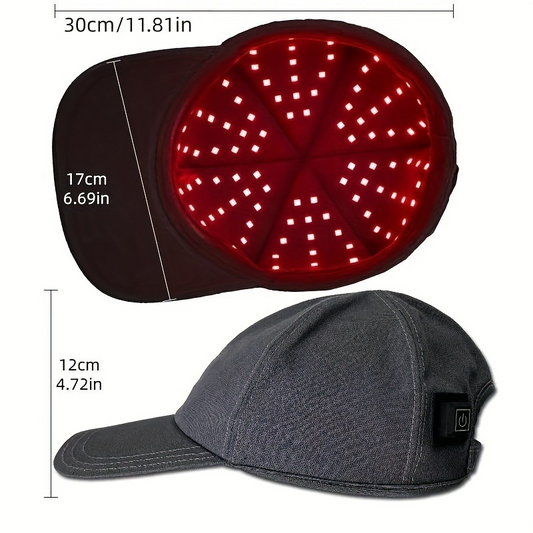 Red Light Therapy Hair Growth Cap – Regrow & Strengthen Hair at Home