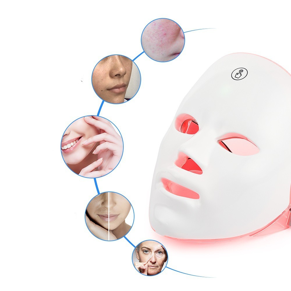 LED Light Therapy Face Mask – Professional Skin Rejuvenation at Home